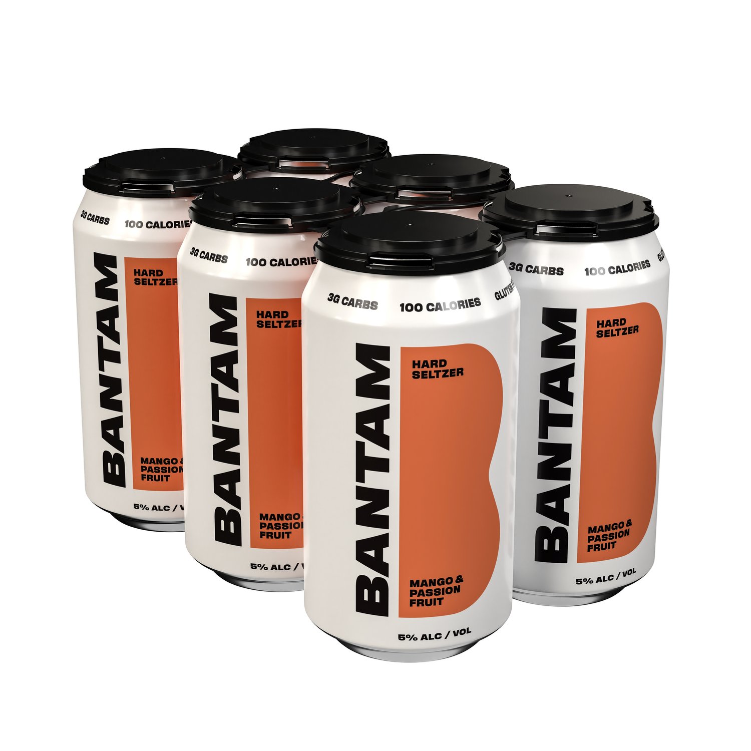 <strong>Copper Bottom Brewery</strong><br>Bantam Seltzer - Mango and Passionfruit  $19.95