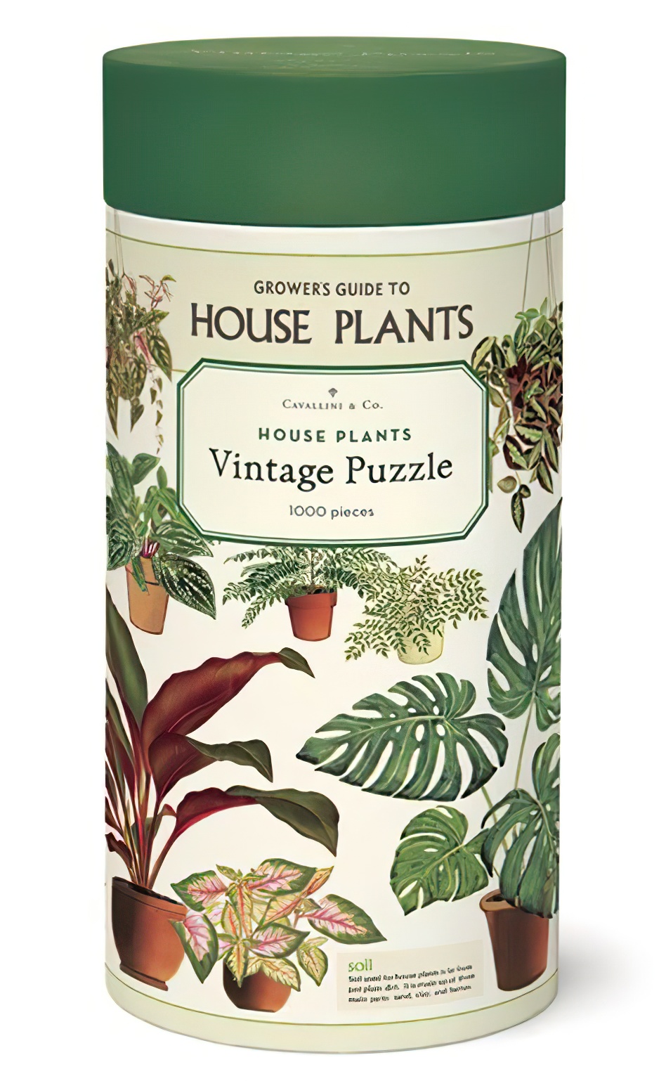 <strong>Bookmark Charlottetown</strong>House Plants Vintage 1000pc Puzzle  $28.00