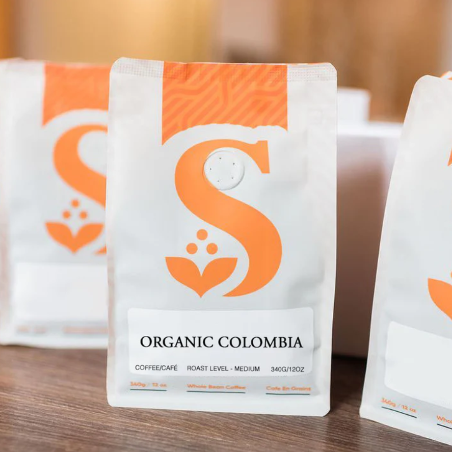 <strong>Samuel’s Coffee House</strong><br>Columbia Medium Roast - Organic Coffee $17.00 