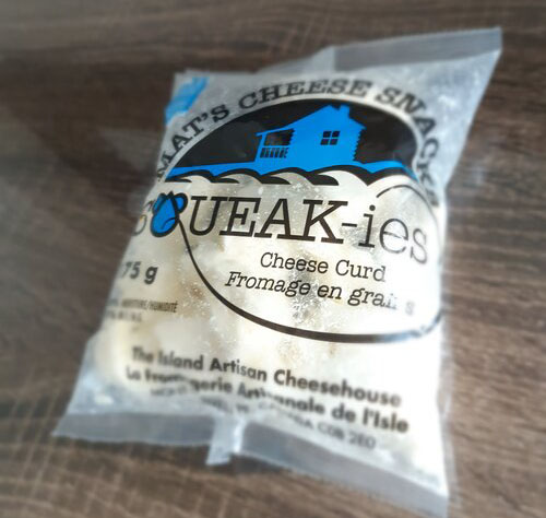 <strong>Fromagerie PEI </strong><br>SQUEAK-ies Cheese Curds - 4pk $25.00
